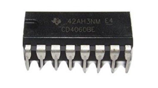Texas Instruments CD4060BE - Binary Counter/Divider & Oscillator IC - 5-Piece Lot