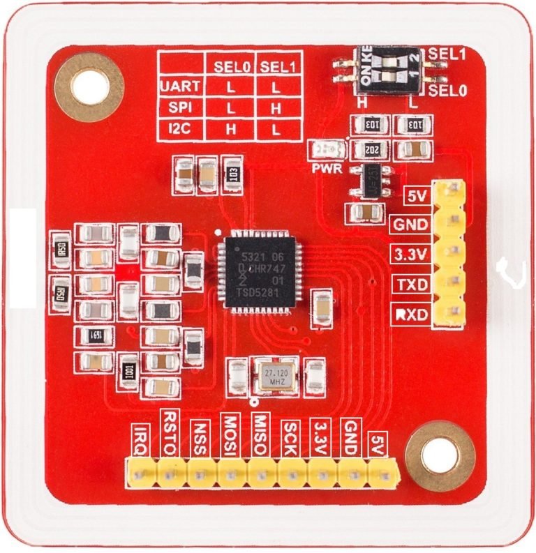 PN532 NFC RFID Module Pinout