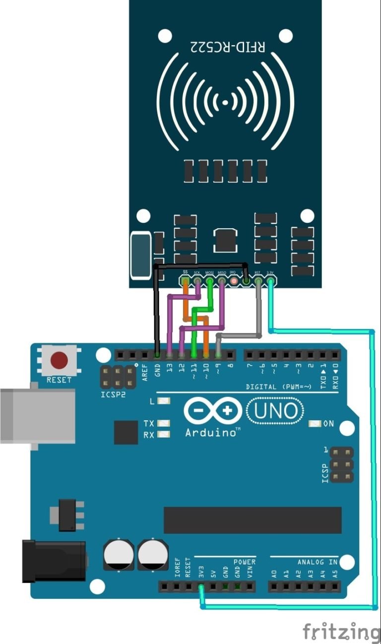 Quick Tutorial To Use The Rc522 Rfid Module With Ardu 7176