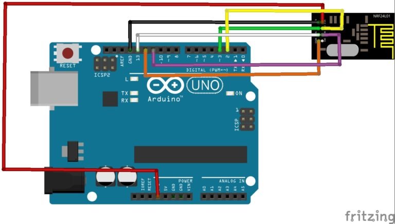 NRF24L01 RF Module Pinout, Arduino Examples, Applications, Features