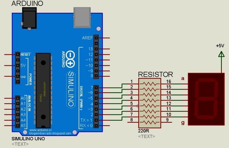 Seven Segment Display Interfacing With Arduino - In Depth Guide