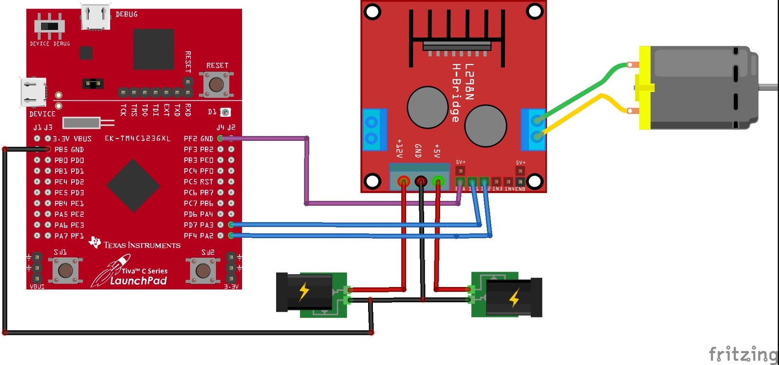 Interfacing L N Motor Driver Module With Arduino Fr Vrogue Co