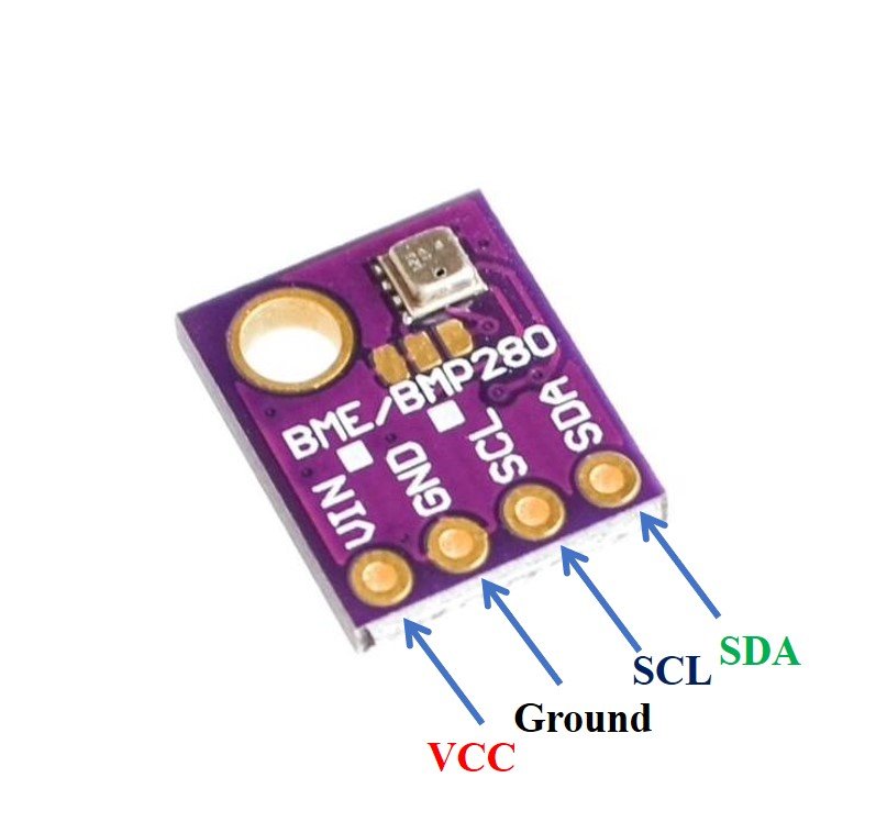 BME280 Pinout Diagram