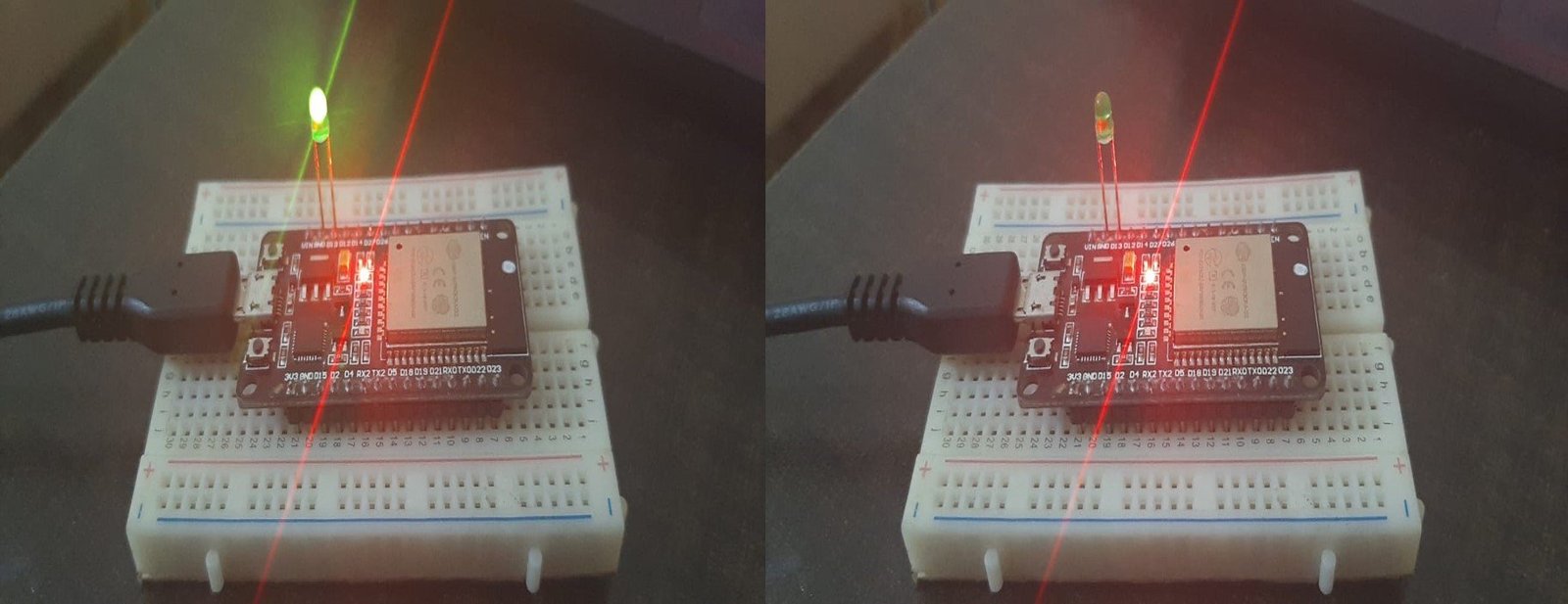 ESP32 ESP8266 LED Blinking MicroPython example