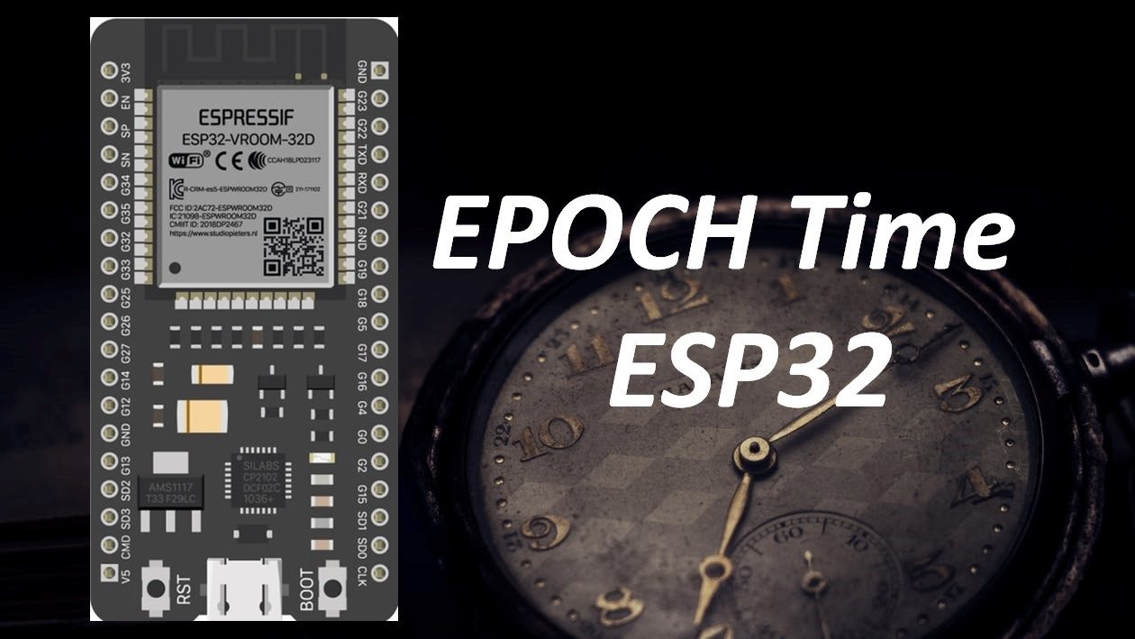 Getting Epoch time with ESP32 Arduino