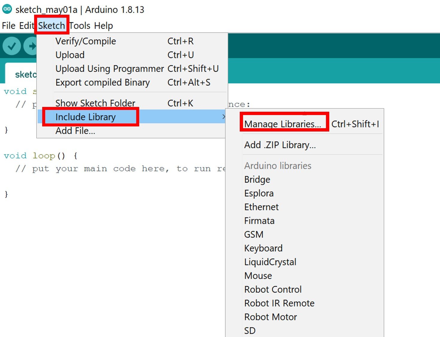 MPU-6050 Install library