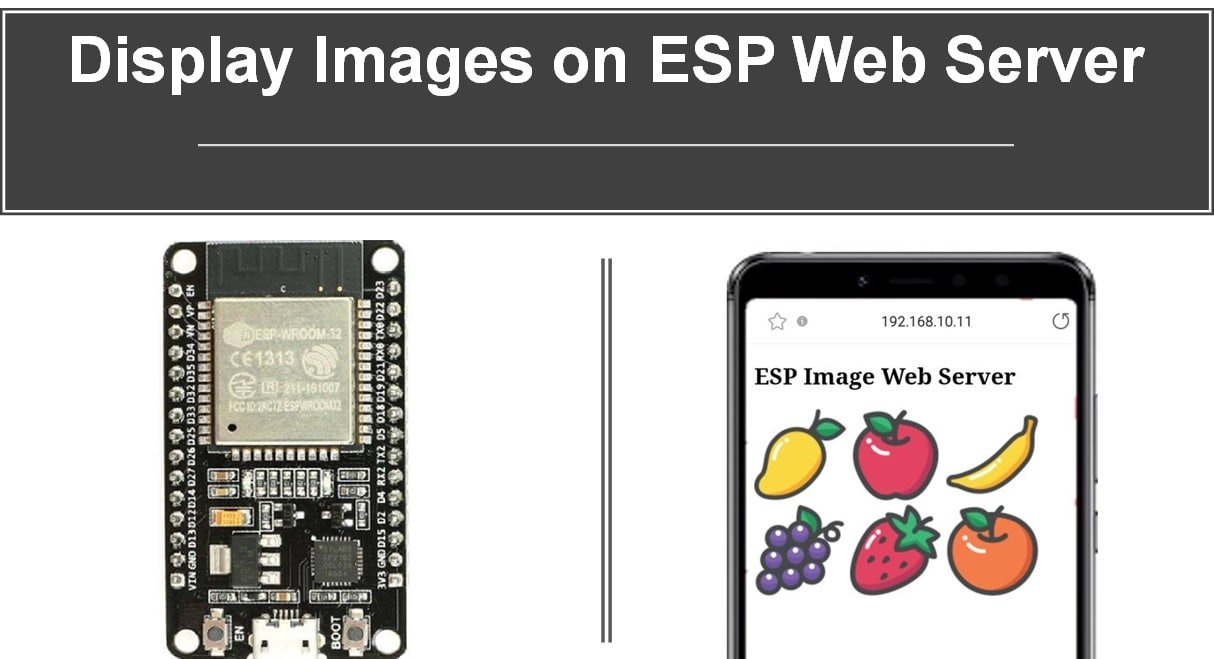 Duizeligheid Trojaanse paard Praten tegen How to Display Images in ESP32 and ESP8266 Web Server - Arduino IDE