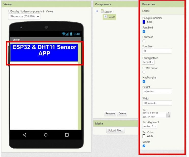 ESP32 Send Sensor Readings from Google Firebase to Android app