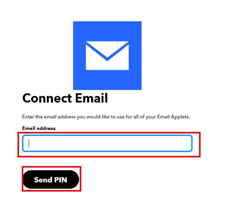  HTTP POST IFTTT connect email