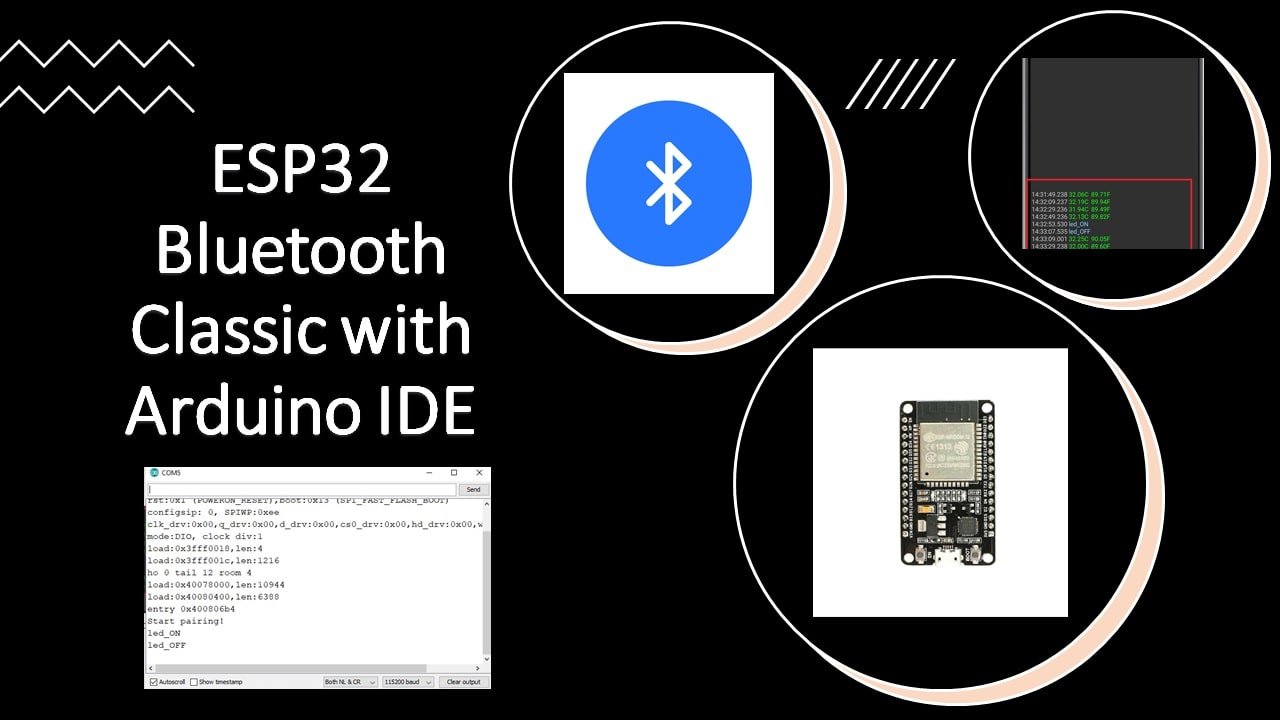 Use ESP32 Bluetooth Classic with Arduino IDE