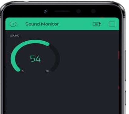 ESP32 Blynk app sound monitor demo