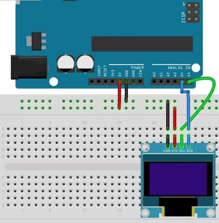 OLED Display Interfacing With Arduino - Display Text, Shapes And Images