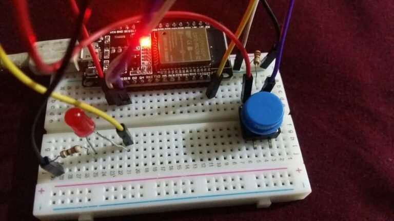 ESP32 External Interrupts using Arduino IDE