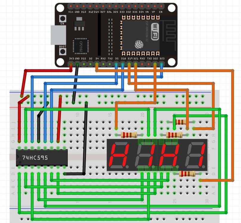 thumbnail image 2 of Green 7-segment Clock Display - 1.2 Digit Height : ID 1266 : Industries, Unique & Fun DIY Electronics And Kits 2 of 11