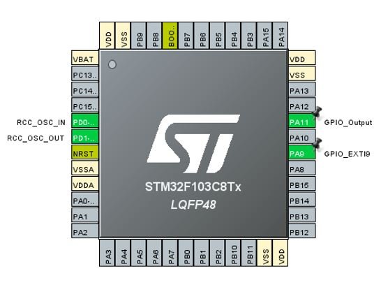 STM32 External Interrupts Creating project 8