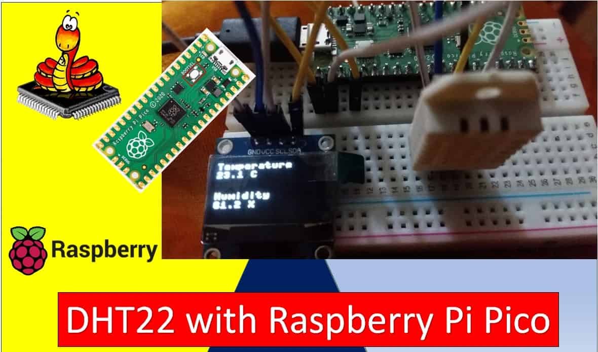 DHT11 DHT22 with Raspberry Pi Pico MicroPython