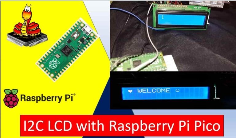 I2c Lcd With Raspberry Pi Pico Display Text And Custom Characters 8241