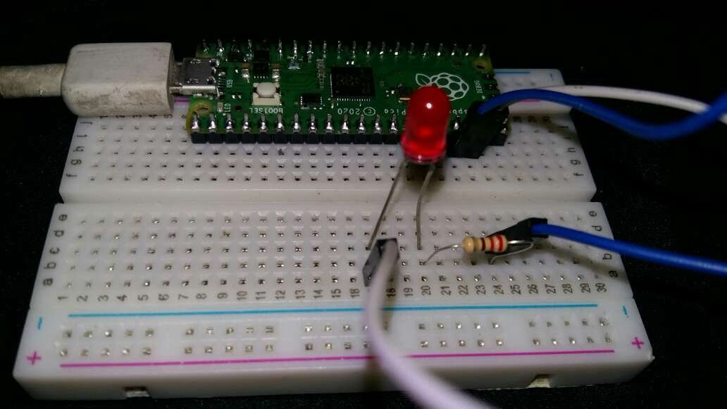 LED Blinking Raspberry Pico GPIO pins