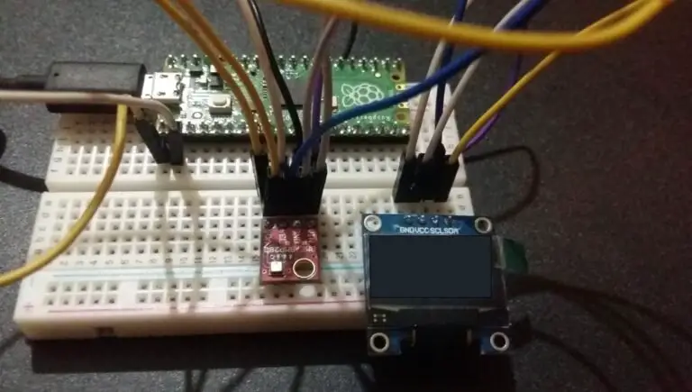 BME280 with Raspberry Pi Pico using MicroPython