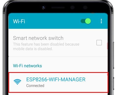 ESP8266 Wi-Fi Manager connecting to AP 2