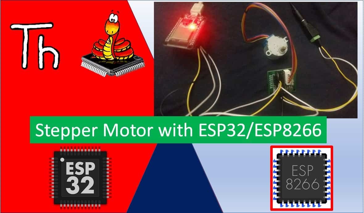 Interface 28BYJ-48 Stepper Motor with ESP32 using MicroPython