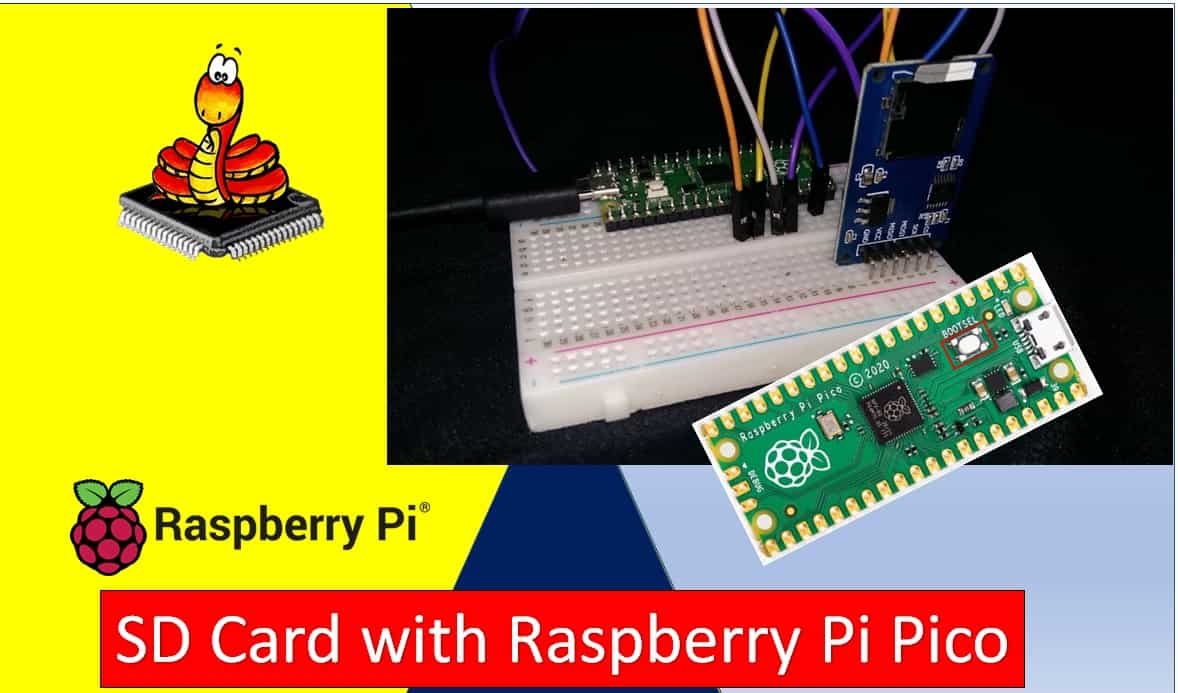 Interface Micro SD Card Module with Raspberry Pi Pico