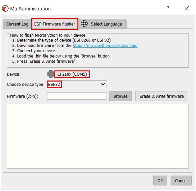 Program Esp32 And Esp8266 With Mu Editor And Micropython 0432