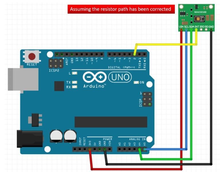 Interface MAX30100 Pulse Oximeter Sensor with Arduino