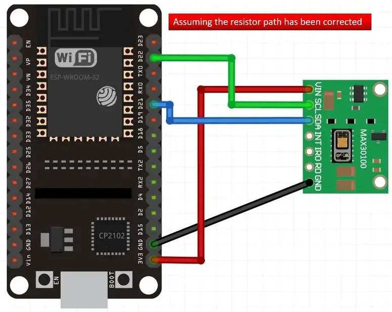 ESP32 MAX30100 Pulse Oximeter Web Server