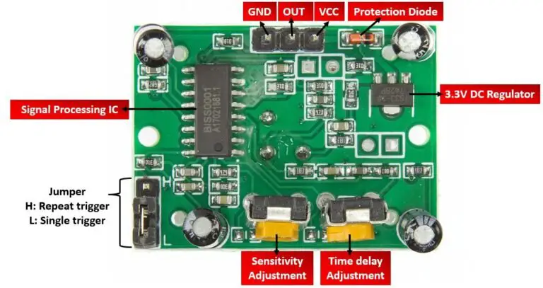 Interface HC-SR501 PIR Sensor with Arduino