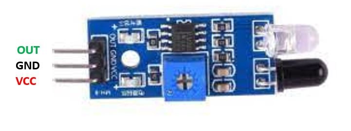 IR Obstacle Avoidance Sensor Module Pin out