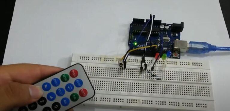 Control LEDs Using IR Remote and Arduino