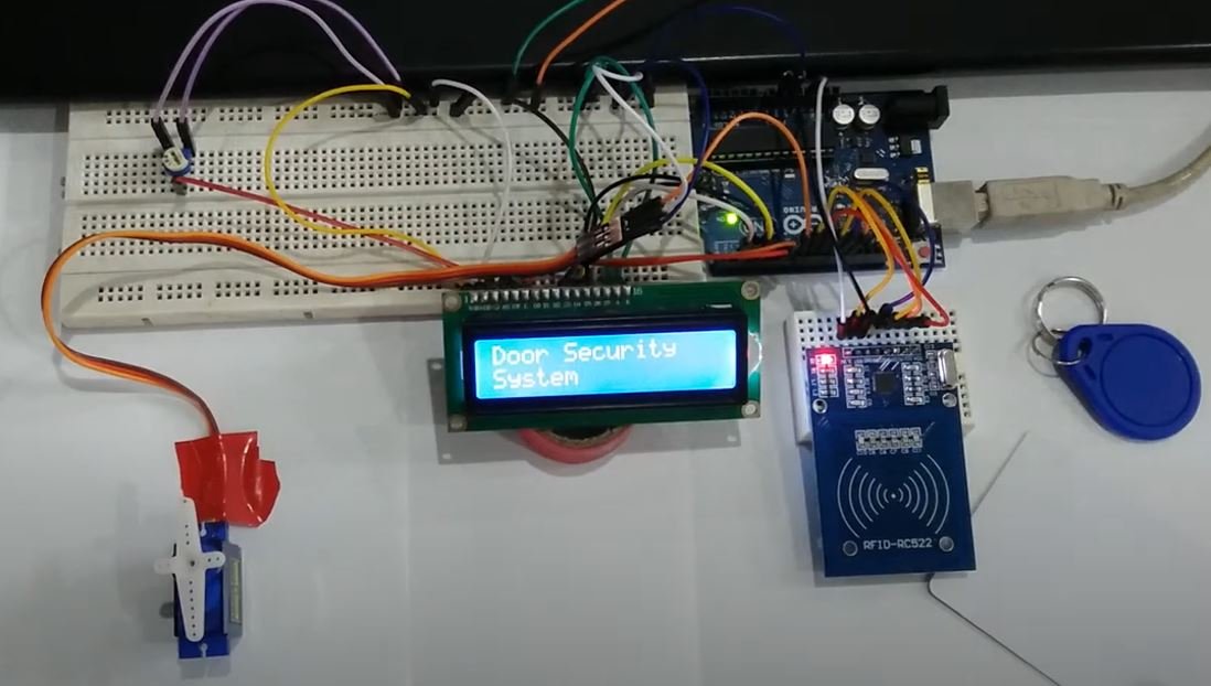 RFID Door Security System using Arduino
