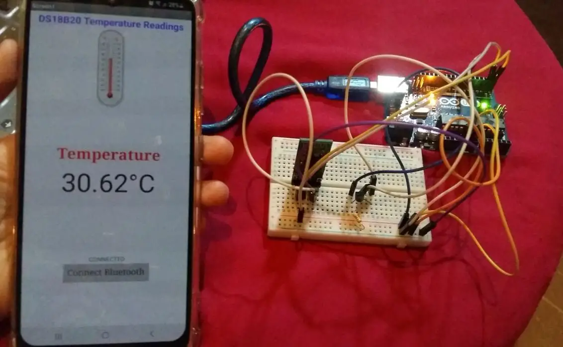 Arduino Send Sensor Readings to Android app with MIT App Inventor