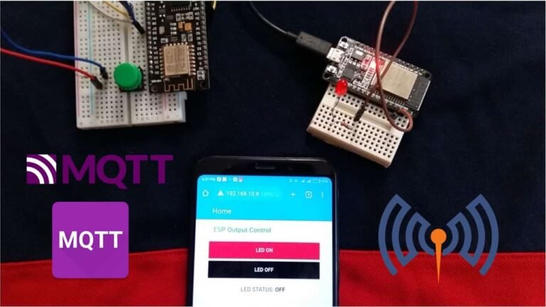 ESP8266 NodeMCU MQTT Communication with ESP32 and Node-RED