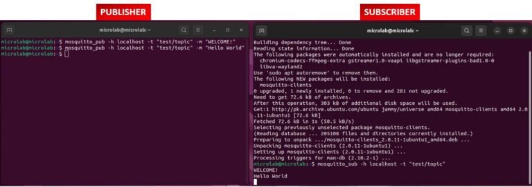 Install Mosquitto MQTT Broker on Windows and Linux