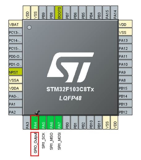 STM32 Blue Pill with MicroSD Card Module Setup GPIO Output