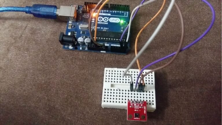 Interface HTU21D Temperature & Humidity Sensor With Arduino