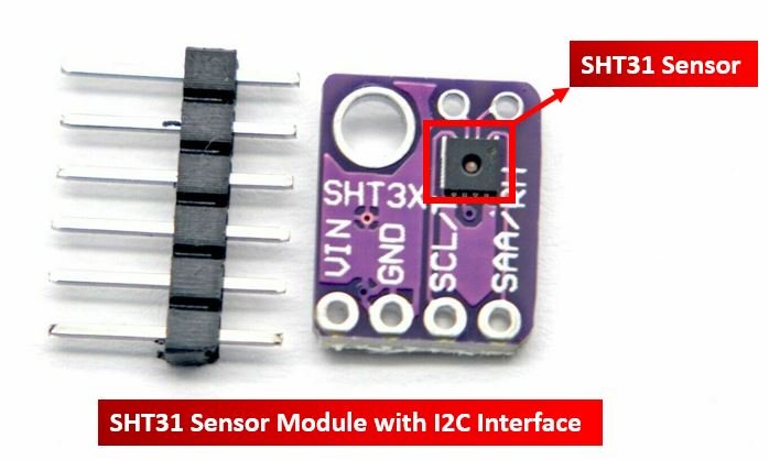 SHT31 Sensor Module hardware overview