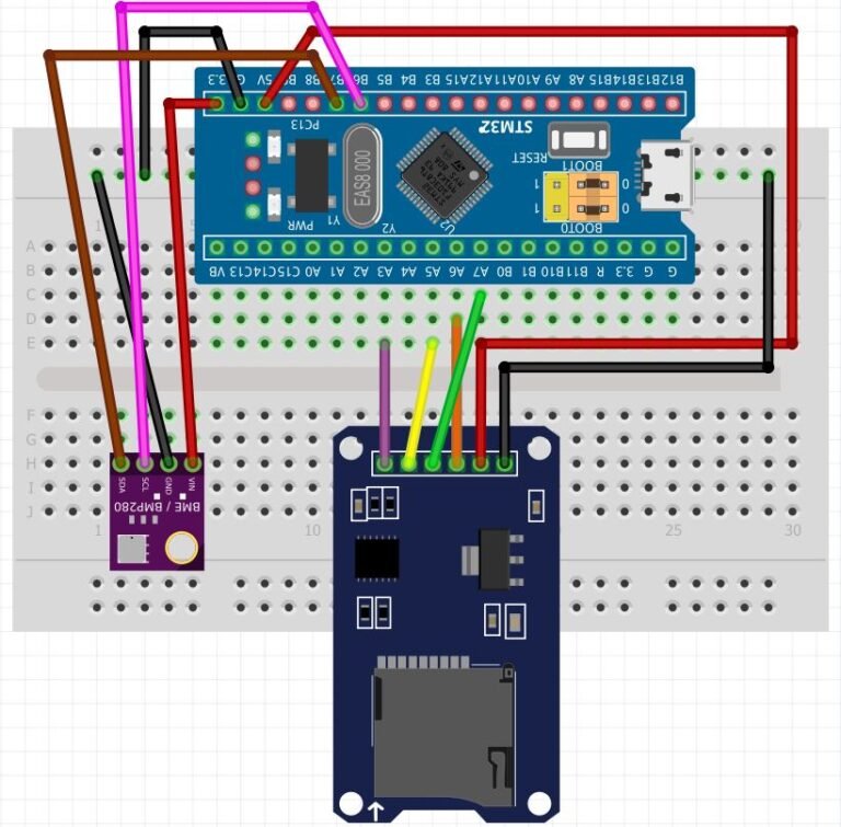 Stm32 Blue Pill Bme280 Data Logger Using Stm32cubeide