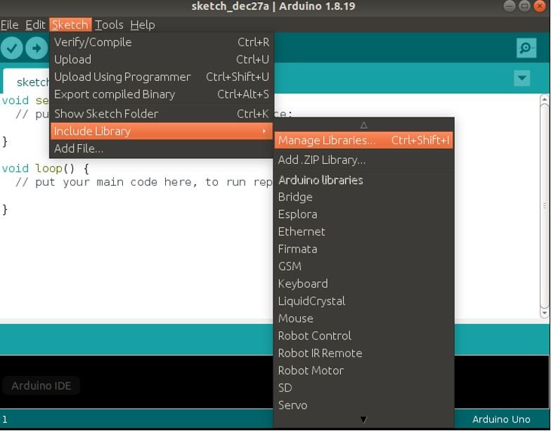 Install library in Arduino IDE