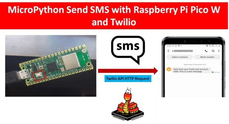 Micropython Send Sms With Raspberry Pi Pico W And Twilio 5844