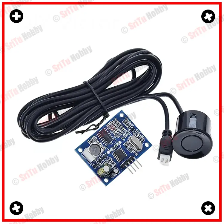 AJ-SR04M waterproof ultrasonic distance sensor module with transducer and cable