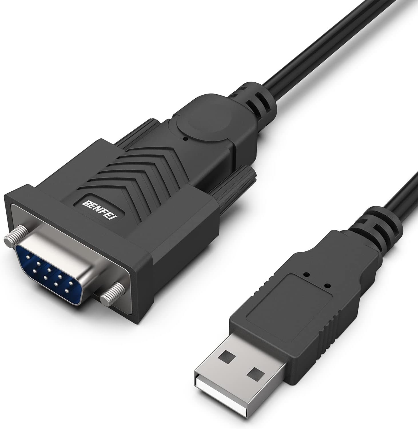 BENFEI USB to RS-232 DB9 serial adapter cable with Prolific chipset