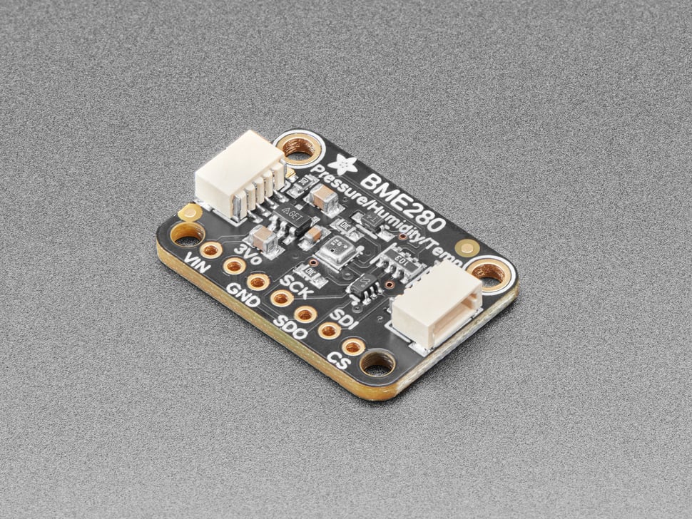 Adafruit BME280 I2C SPI temperature humidity pressure sensor breakout