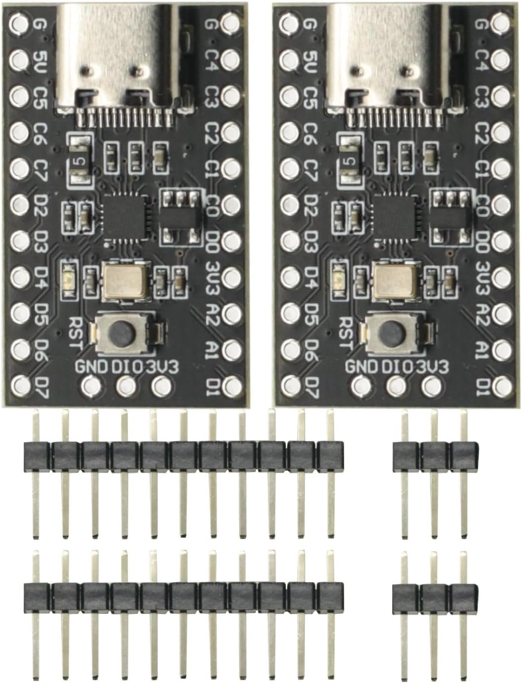 WCH CH32V003 low-cost 32-bit RISC-V microcontroller development board