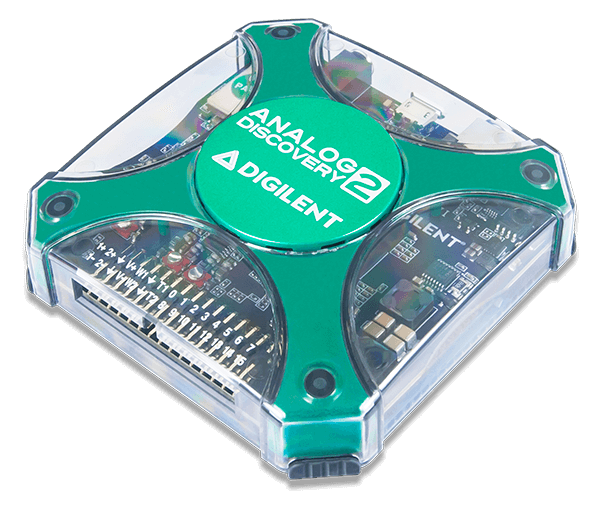 Digilent Analog Discovery 2 USB oscilloscope and logic analyzer