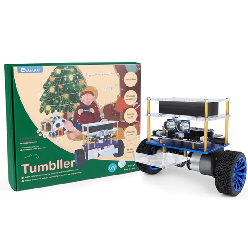 ELEGOO Tumbller two-wheel self-balancing robot car kit for Arduino