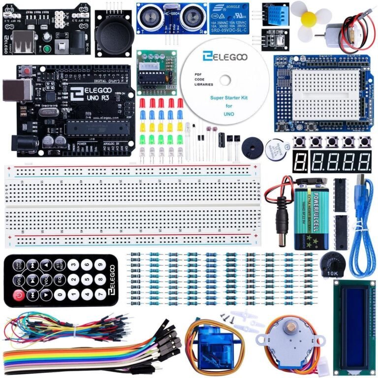 ELEGOO UNO R3 Super Starter Kit - Best Arduino Starter Kit for Beginners