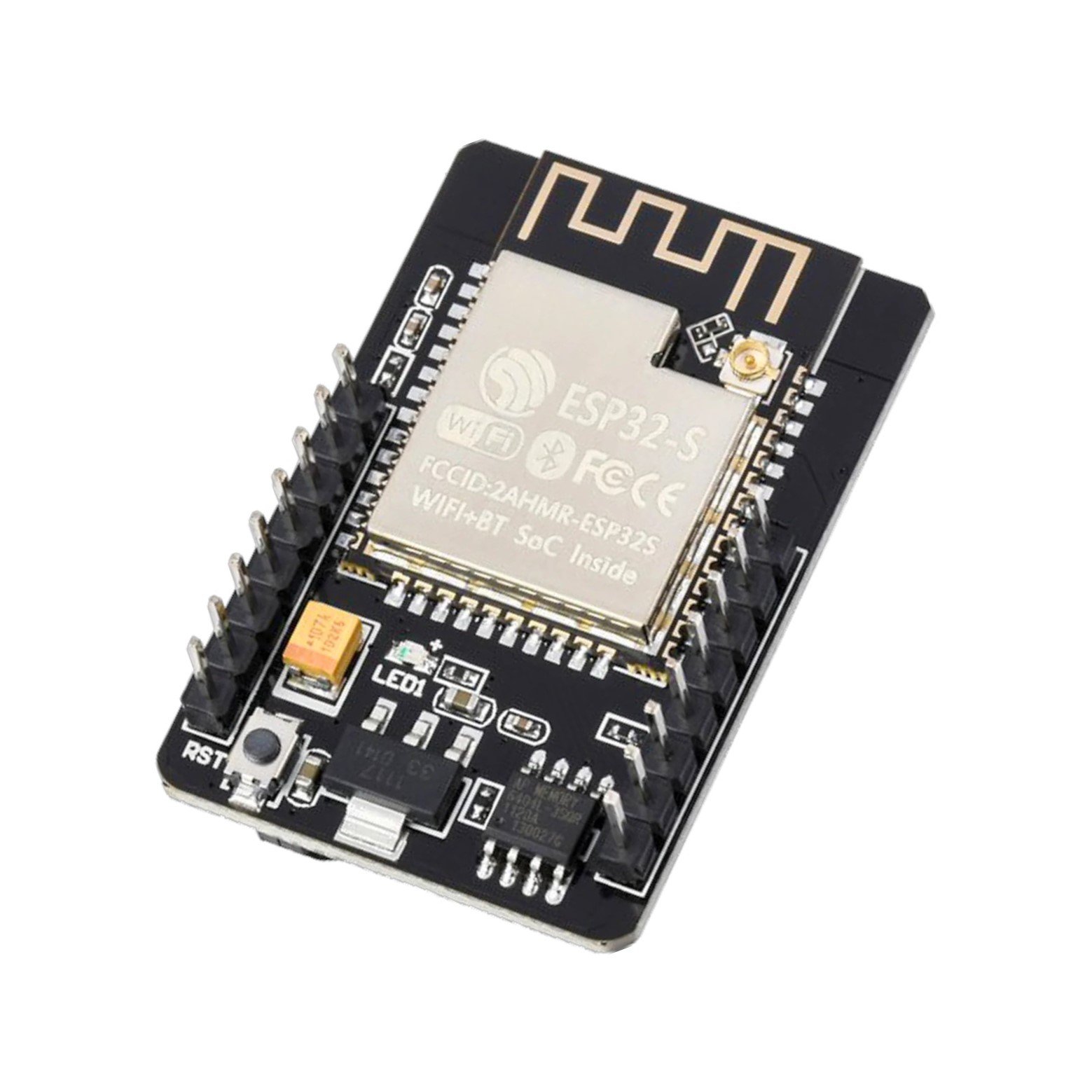 ESP32-CAM ESP32-S development board with OV2640 camera module and microSD slot